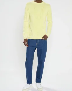 Outlet Scotch & Soda Jean Regular Fit taille haute bleu