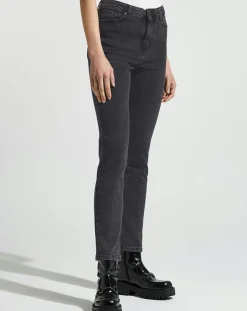 Femme Galeries Lafayette Jean Regular gris
