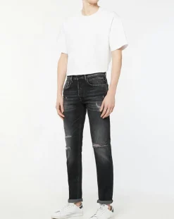 Hot Replay Jean Broken Edge gris foncé