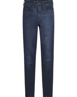 Hot Levi's® Jean righ rise straight 724 bleu