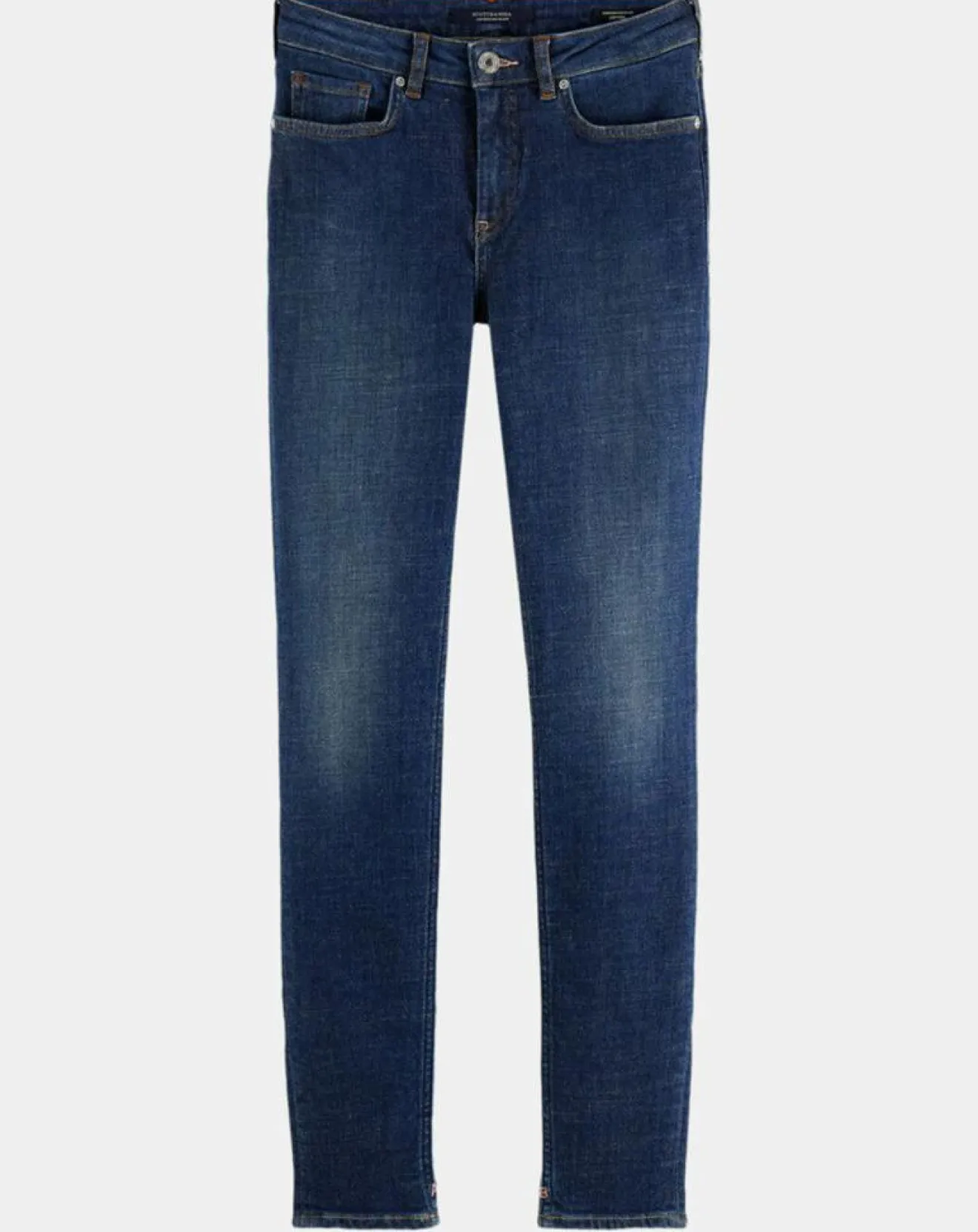 Femme Scotch & Soda Jean Skinny Bohemienne Tr bleu foncé
