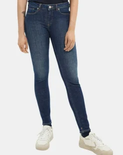 Femme Scotch & Soda Jean Skinny Bohemienne Tr bleu foncé