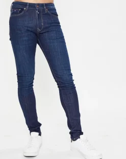 Homme Kaporal 5 Jean Skinny Dadas bleu brut