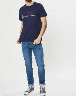 Homme Kaporal 5 Jean Skinny Dadas bleu moyen