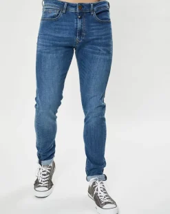 Homme Kaporal 5 Jean Skinny Dadas bleu moyen