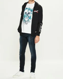 Clearance Kaporal 5 Jean Skinny Dadas Destroy bleu