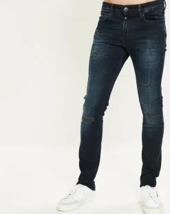 Clearance Kaporal 5 Jean Skinny Dadas Destroy bleu