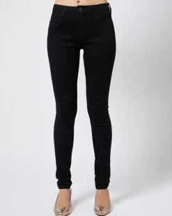 Outlet Esprit Jean Skinny en coton mélangé à teneur en stretch confortable noir