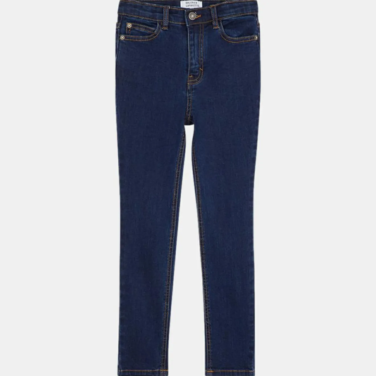 Discount Galeries Lafayette & Kids Jean Skinny en Coton taille haute Dora bleu