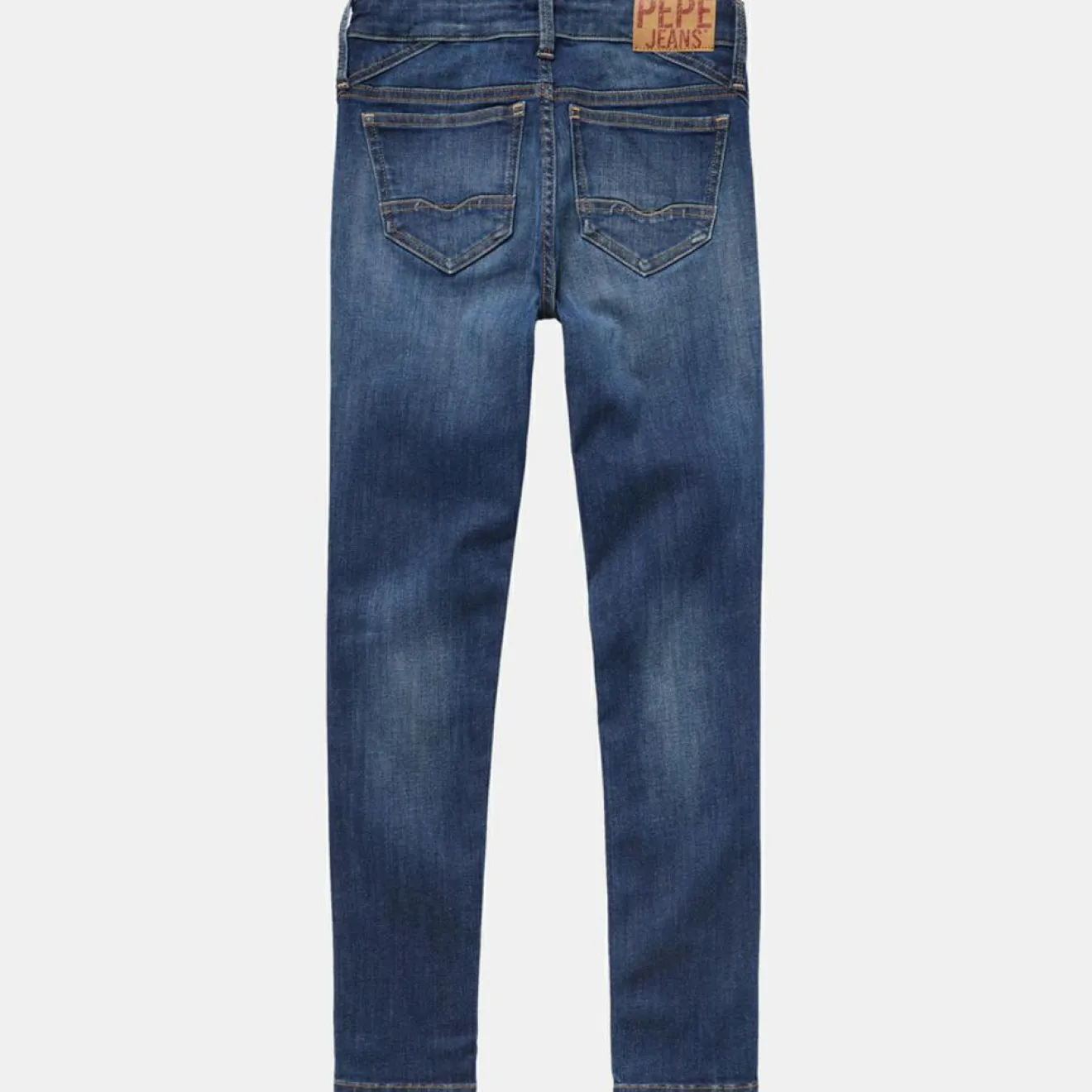 Enfant Pepe Jeans Jean Skinny Pixlette délavé bleu