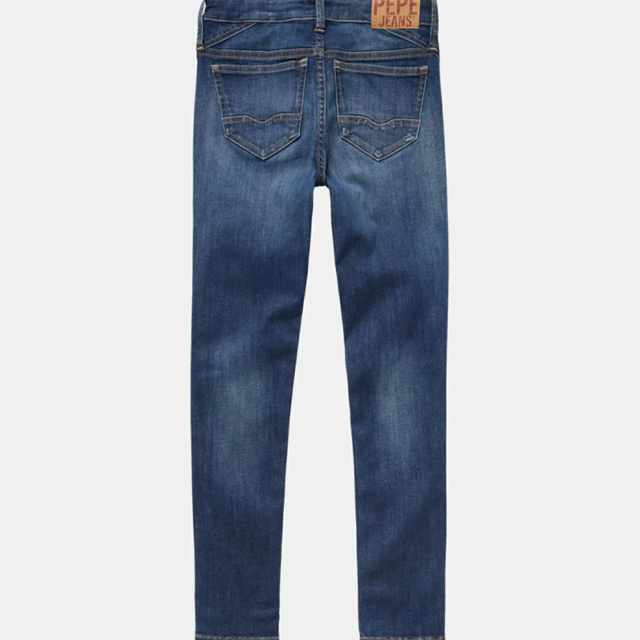 Enfant Pepe Jeans Jean Skinny Pixlette délavé bleu