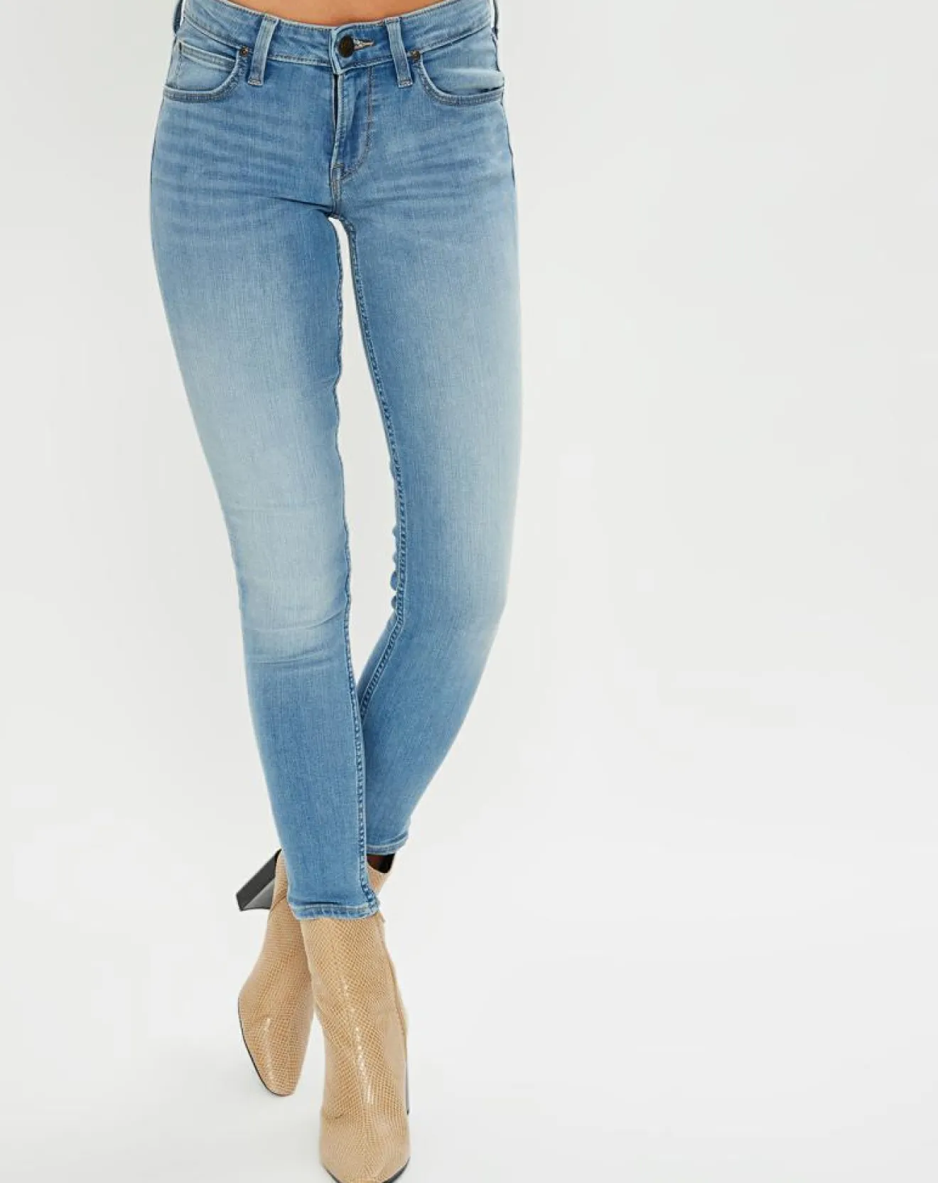 Femme Lee Jean Skinny Scarlett Mr bleu clair