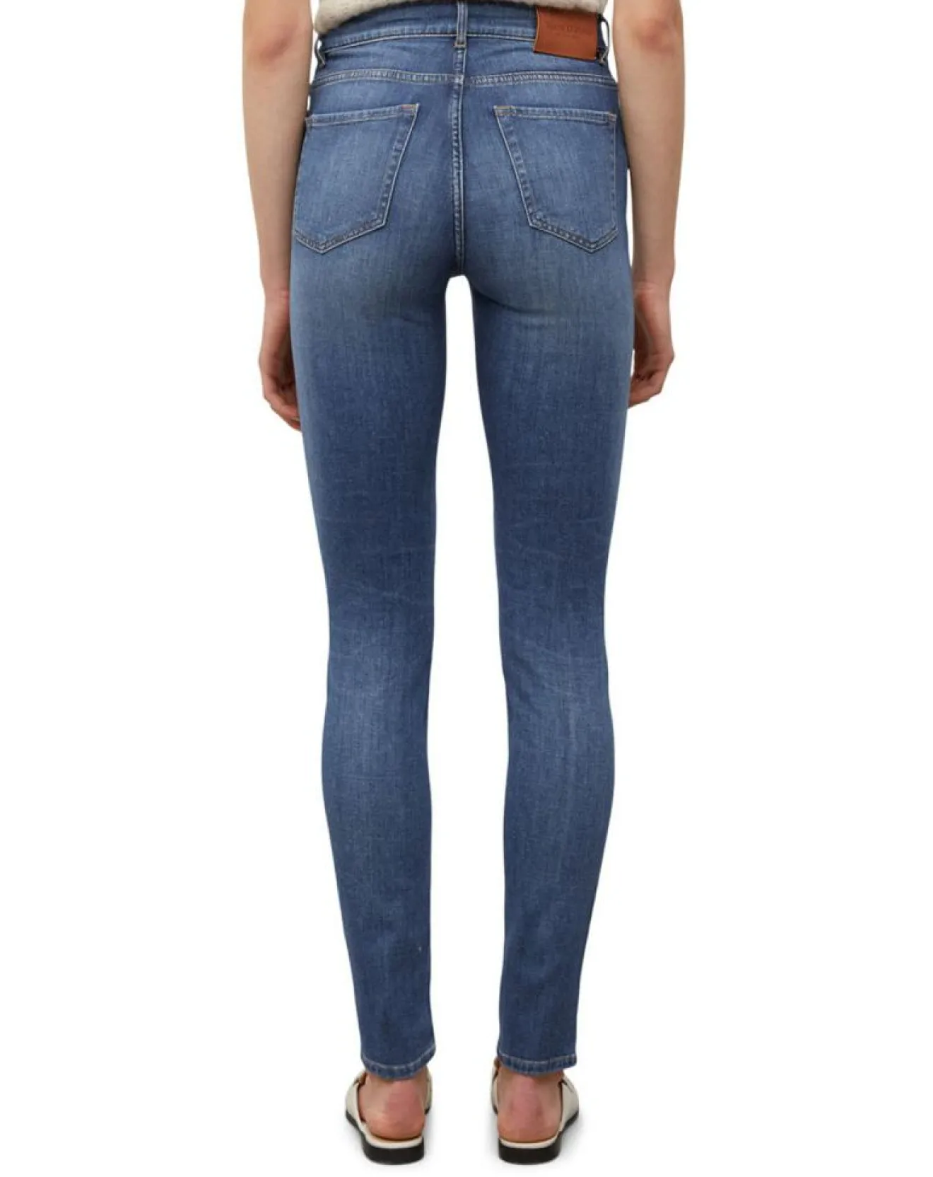 Discount Marc O'Polo Jean Skinny Taille haute bleu moyen