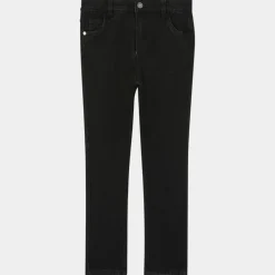 Hot Galeries Lafayette & Kids Jean skinny Tarra en Coton bio stretch noir