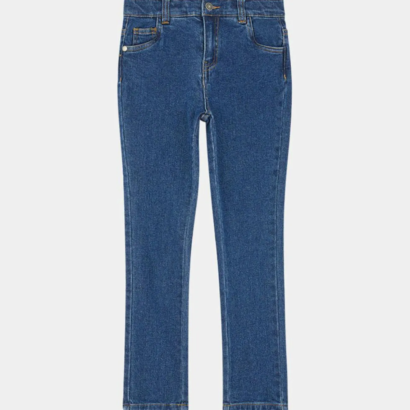Online Galeries Lafayette & Kids Jean skinny Tarra en Coton bio stretch bleu