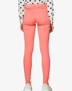 Outlet Esprit Jean skinny uni rose poudre