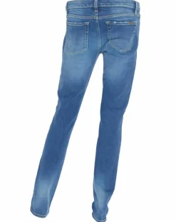 Femme Acquaverde Jean slim 7/8 Scarlett worn