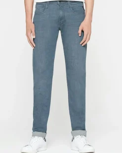 Homme Replay Jean Slim anbass xlite gris moyen