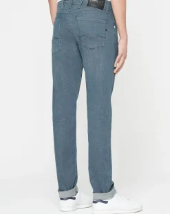 Homme Replay Jean Slim anbass xlite gris moyen