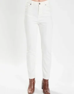 Femme Galeries Lafayette Jean Slim blanc
