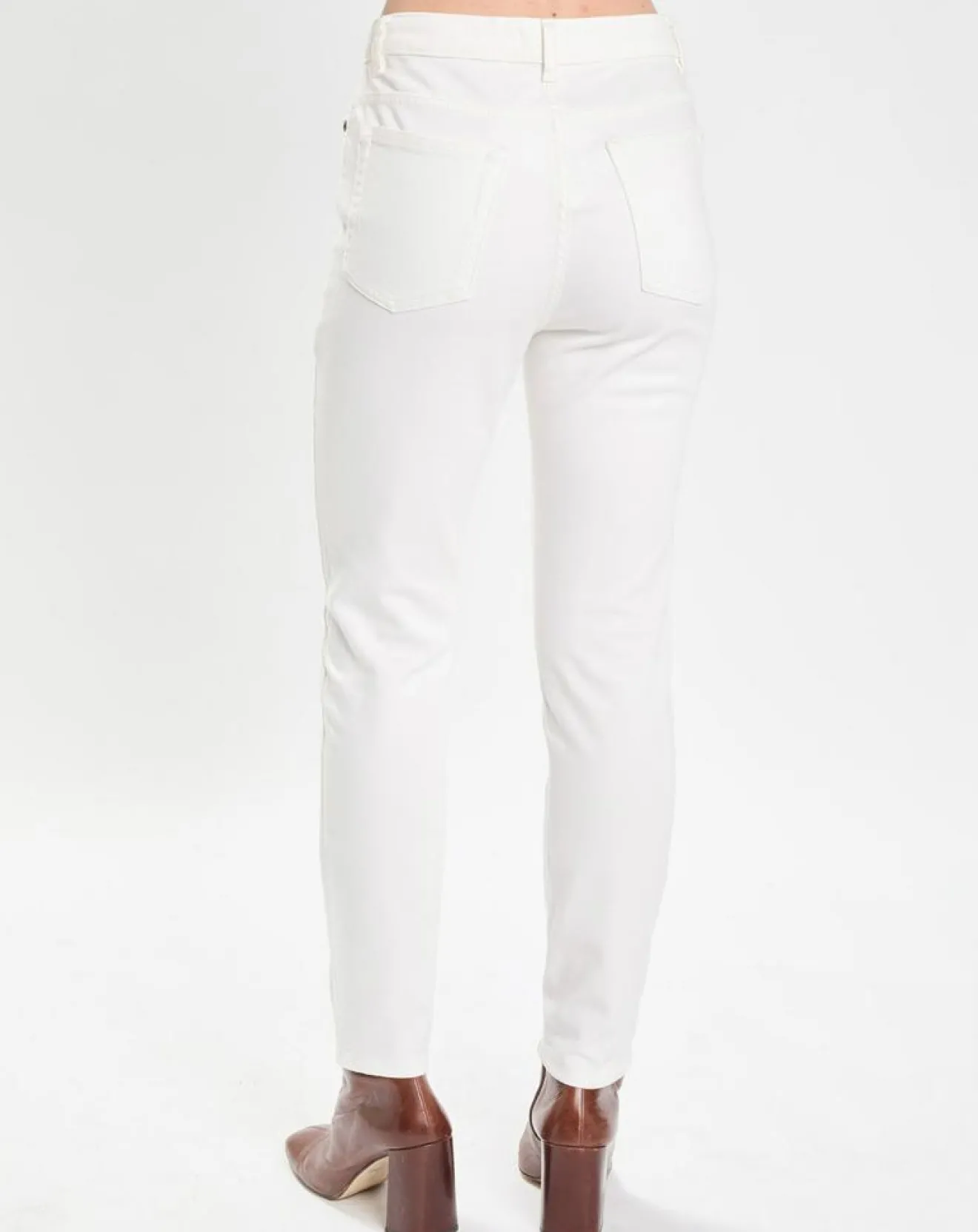 Femme Galeries Lafayette Jean Slim blanc