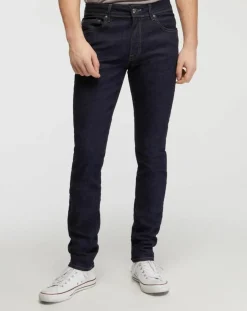 Homme Hackett London Jean Slim bleu brut