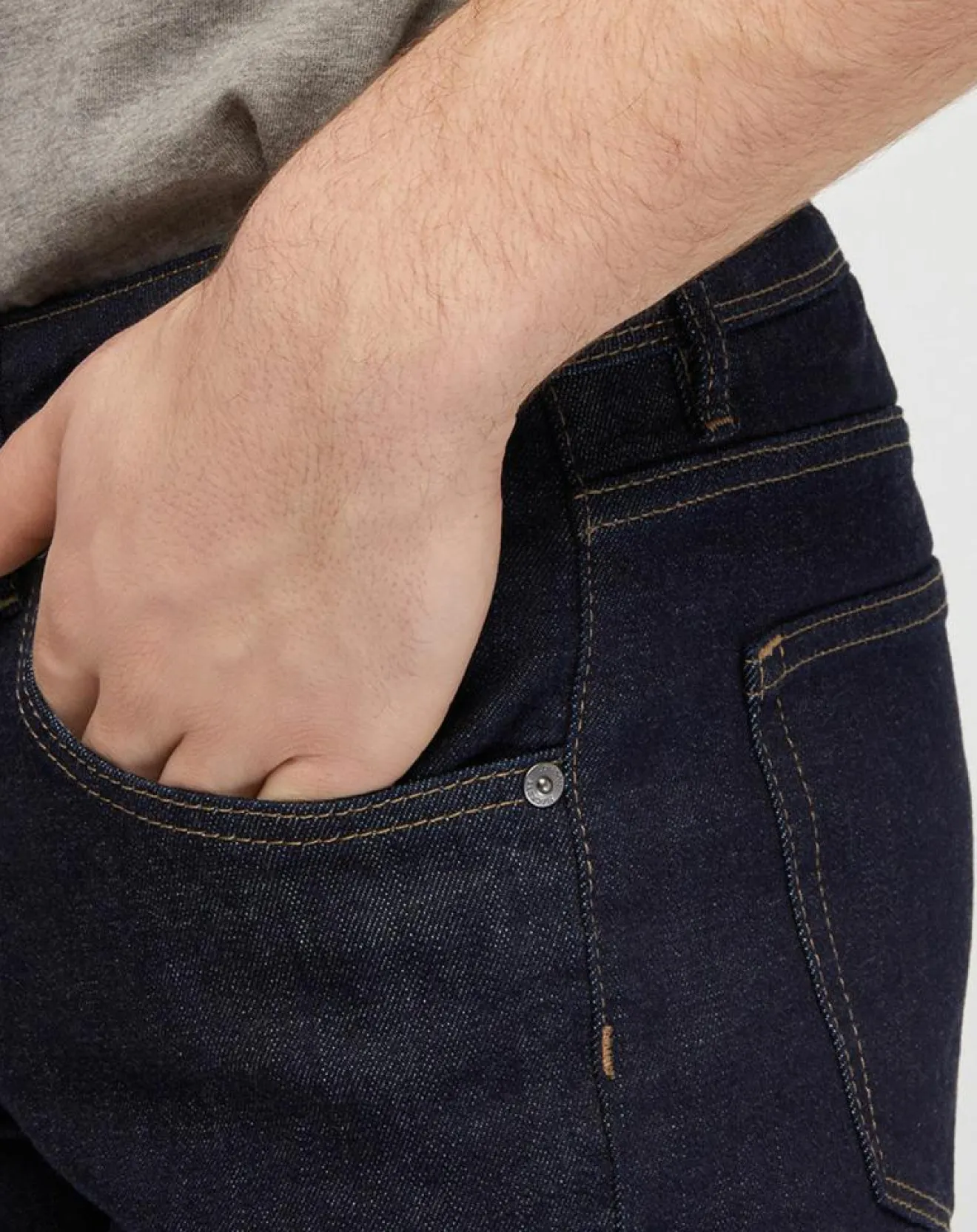 Homme Hackett London Jean Slim bleu brut