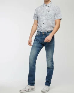 Homme Kaporal 5 Jean Slim Darko bleu