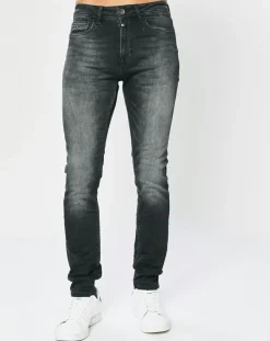 Discount Kaporal 5 Jean Slim Daxko noir délavé