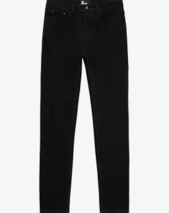 Homme The Kooples Jean Slim délavé noir délavé