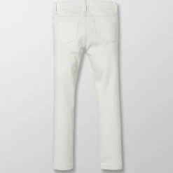Enfant Cyrillus Jean Slim en Coton mélangé blanc