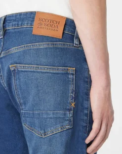 Sale Scotch & Soda Jean Slim Fit 100% Coton Bio Ralston Classic bleu