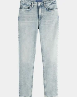 Femme Scotch & Soda Jean Slim Fit bleu clair
