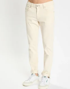 Homme Hackett London Jean Slim Fit écru