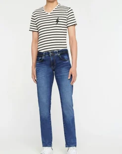 Homme Hackett London Jean Slim Fit Moustache bleu moyen