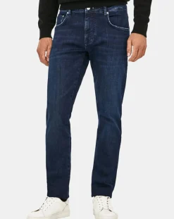 Homme Hackett London Jean Slim Fit Power Flex bleu moyen