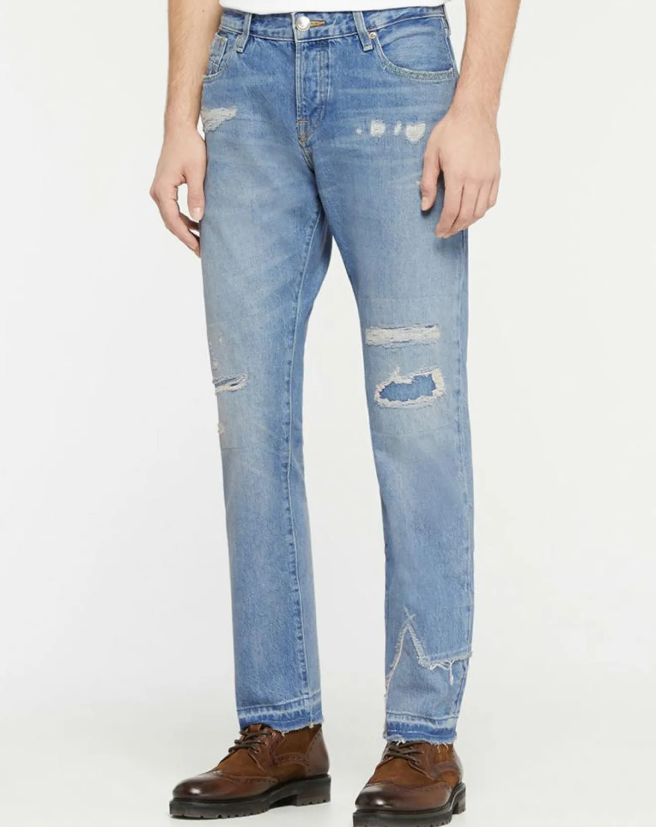 Homme Scotch & Soda Jean Slim Fit Ralston bleu clair