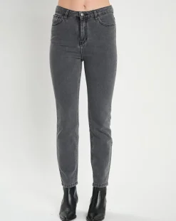 Femme Galeries Lafayette Jean Slim gris