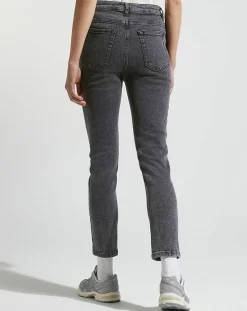 Femme Galeries Lafayette Jean Slim gris