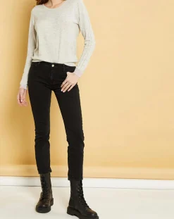 Online Acquaverde Jean slim Natural Arizona black stone