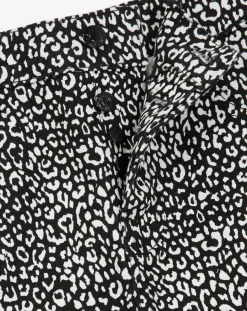 Online The Kooples Jean Slim Punk Léopard noir