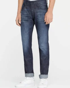 New Replay Jean Slim Pure Denim Anbass bleu foncé