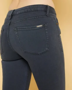 Femme Acquaverde Jean slim Scarlett nuit