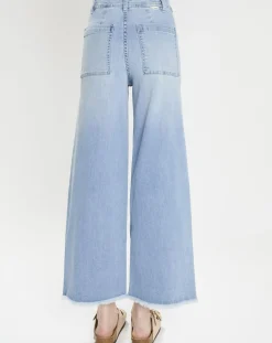 Clearance Billabong Jean taille haute 7/8 effilé bleu clair