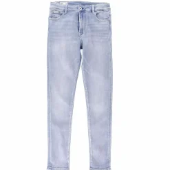 Enfant Pepe Jeans Jean taille haute pixlette high bleu
