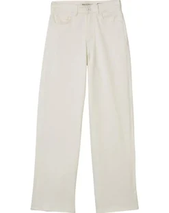 Femme Marc O'Polo Jean taille haute Wideleg blanc