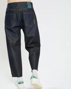 Homme Scotch & Soda Jean tapered bleu brut