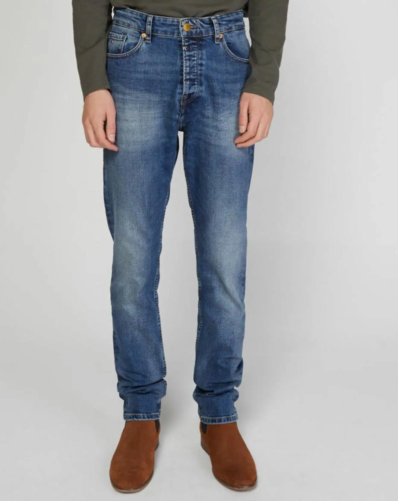 Discount Kaporal Jean tapered Douro bleu