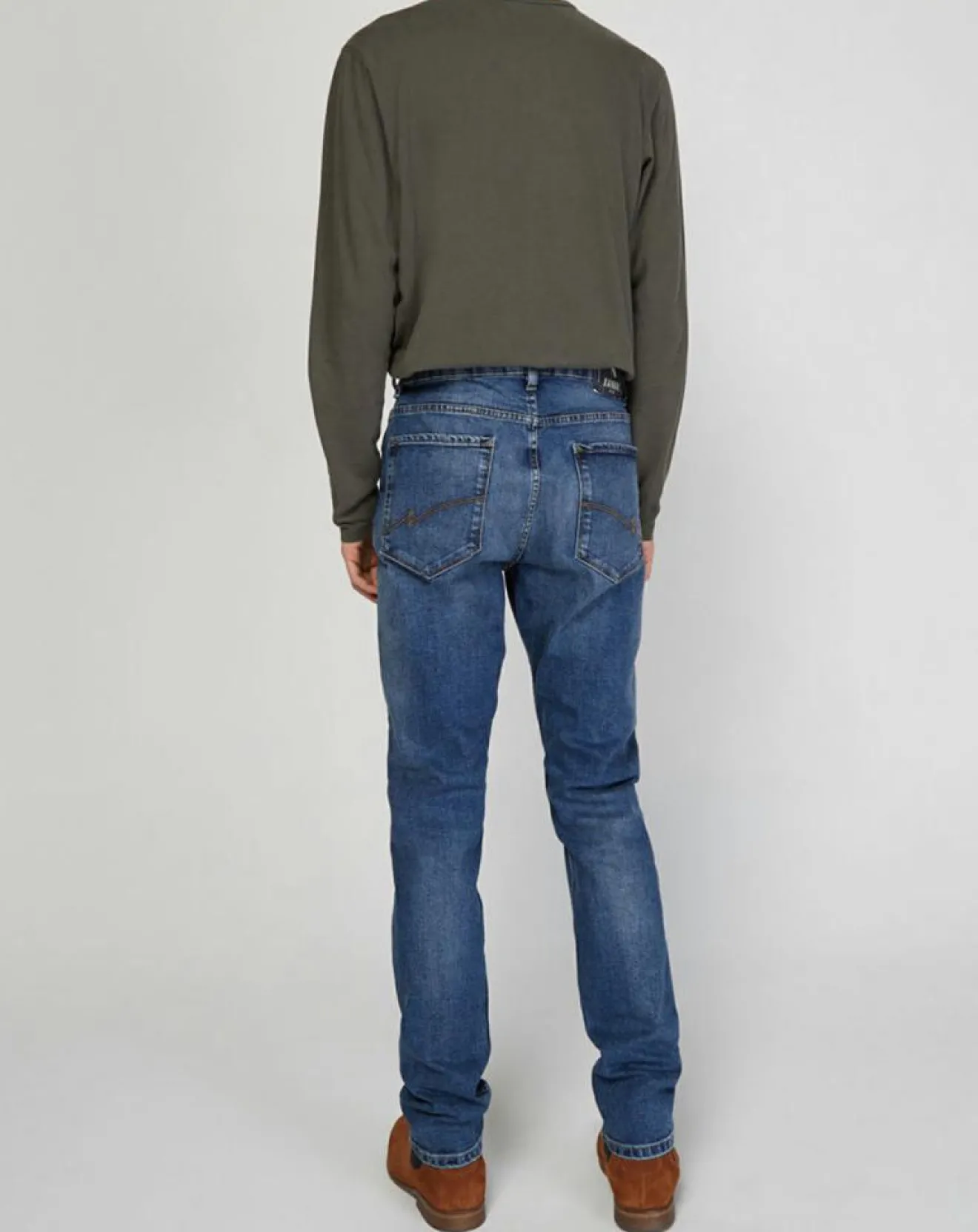 Discount Kaporal Jean tapered Douro bleu