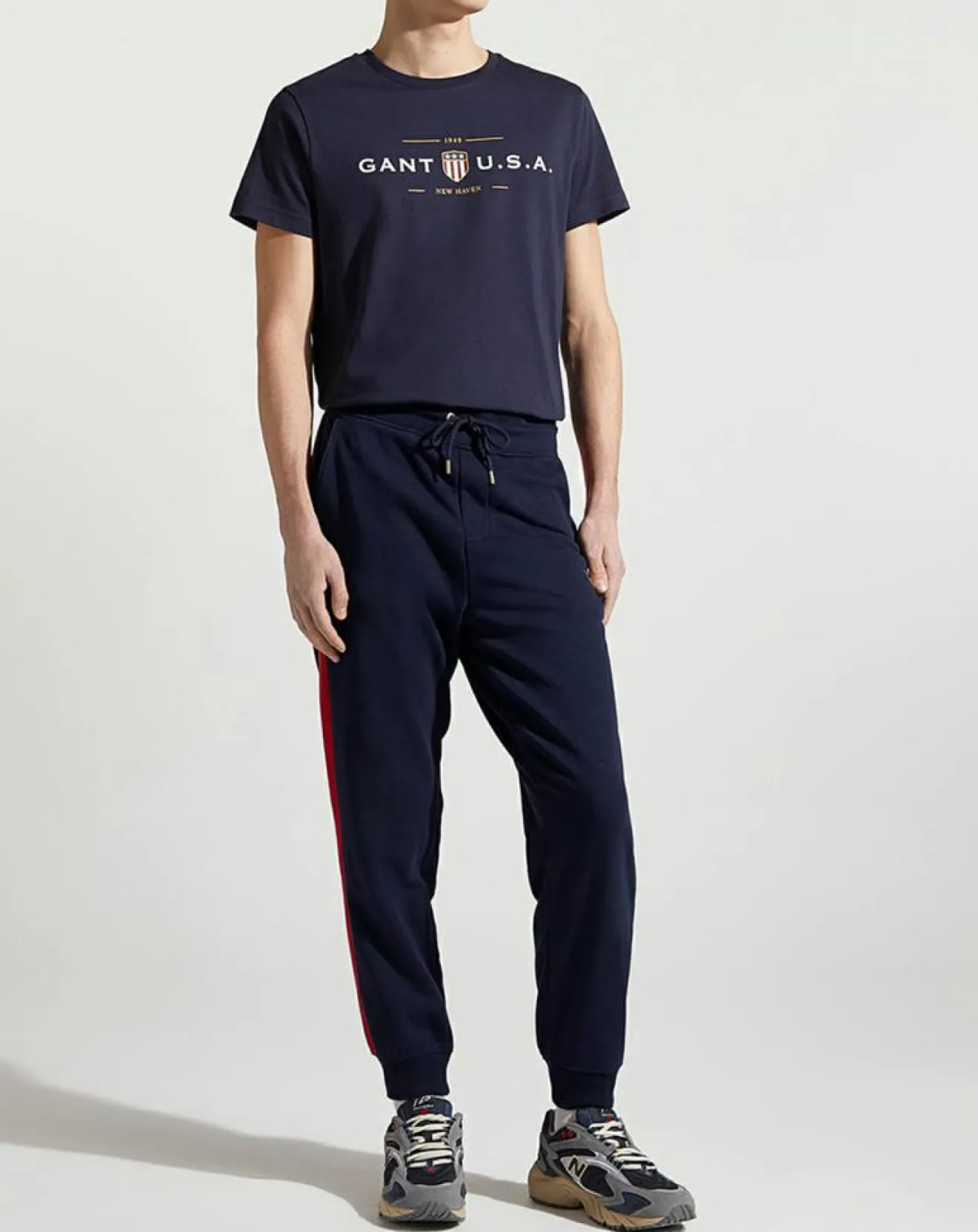 Outlet Gant Jogging ajusté bleu foncé